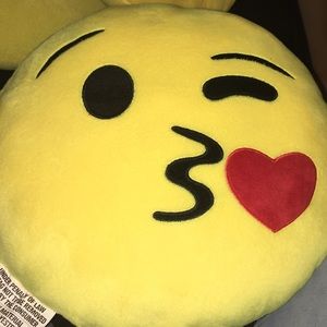 3 emoji pillows